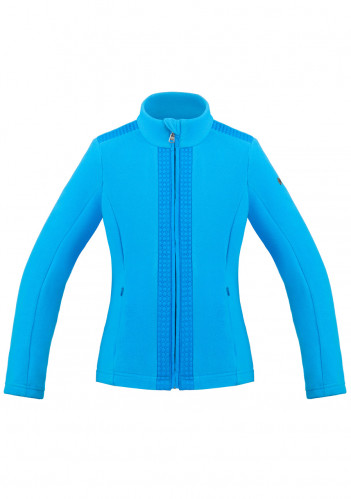 Dětská dívčí mikina Poivre Blanc W21-1702-JRGL Micro Fleece Jacket diva blue